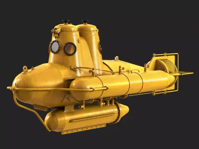 Submarine 3D model