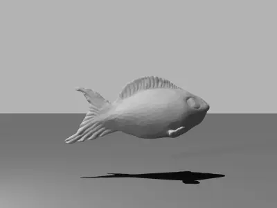 sample fish Free 3D model
