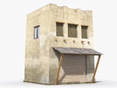 Arab x15 Low-poly 3D model