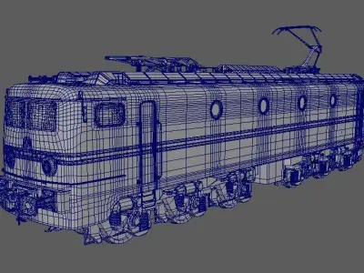 SNCF7100CC train 3D model