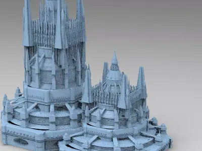 Barons Tower 2 models  3D model