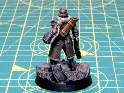 Lucian Balckguard - Lieutenant 1 3D print model