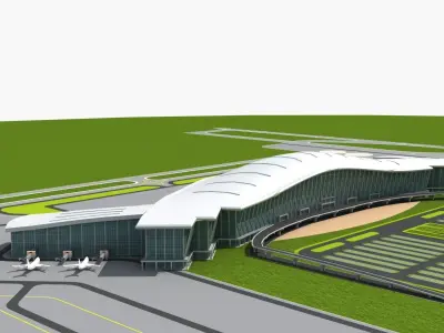 Airport 1 3D model