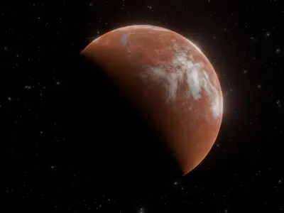 Free realistic planet with tutorial Texture