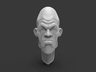 Big Head 3D model
