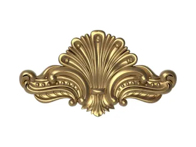 decorative pattern ready for 3D printing 3D model