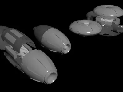 Venturi Vortex Generator - Linear and Radial Design - Concept 3D model