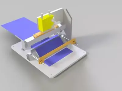 Mini shear machine 3D model