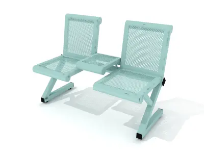 Hospital Bench 12 3D model
