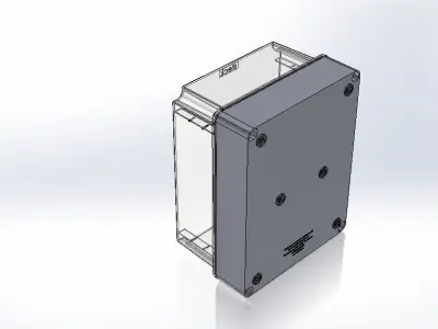 Steck junction box - Caixa passagem Steck alt 390x310x187 REF... Free 3D model