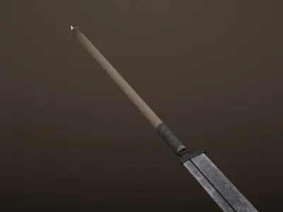 Inverted spear of heaven  3D model