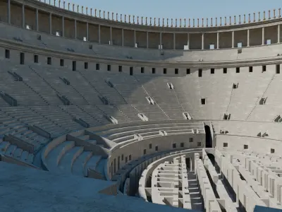 Roman Coloseum 3D model