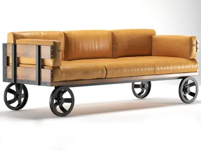 Sofa Industrial Revolution 3D model