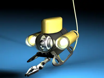 Mini ROV 3D model