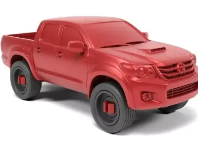 Toyota Hilux 3D print model