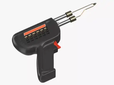 Soldering Iron Gun 3D model