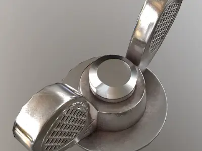 Wing Nut Low-poly 3D model