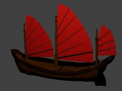 Simple Ship  3D model
