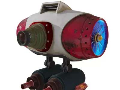 ROBO GUN 3D model