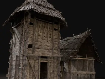 Free for awesome people Free low-poly 3D model
