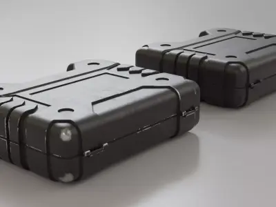Small Case Low-poly 3D model
