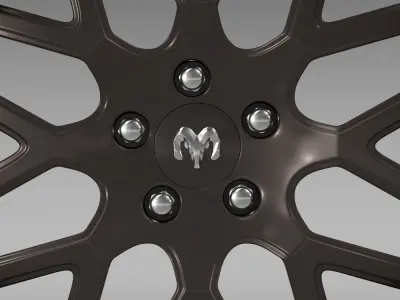 Dodge Vin Diesel Car rim 3D model