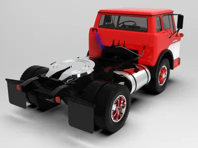 Ford C-600 1972 3D model