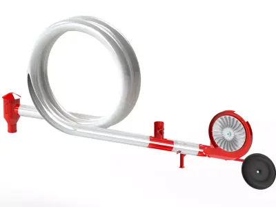 WG 4011 - STL Pneumatic conveyor  3D model