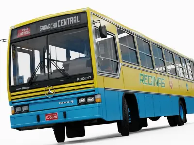 1989 Caio Padron Vitoria Reginas MB OF-1315 Gas 3D model