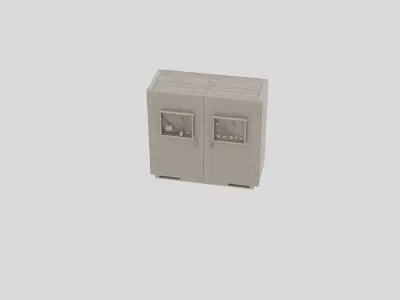 Industrial Control Panel Enclosure for 3D print 3D model