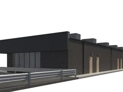 Retail-077 Retail Store 3D model