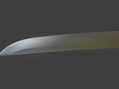Sword - Katana Low-poly 3D model purchase
