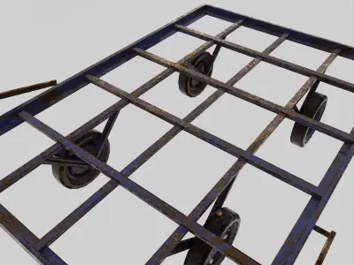 Hong Kong Trolley 3D model