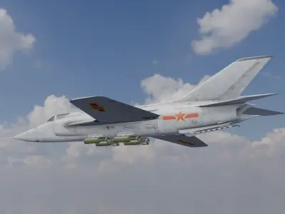 Airplane 3D Model  Low-poly 3D model purchase