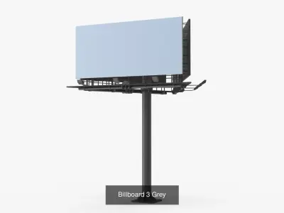 Billboard 3 Collection 3D Model Pack