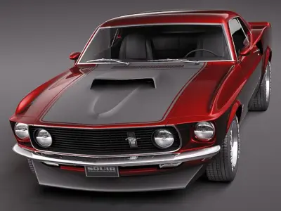  Ford Mustang BOSS 429 1969 