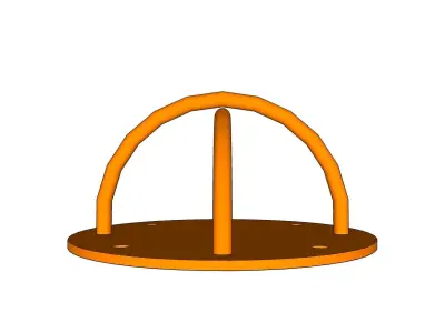 Gym Hanging Equipment  Free 3D model