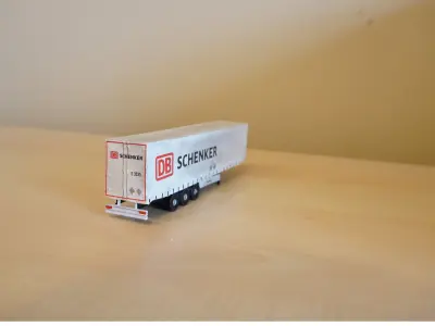 Pre supported H0 1 87 scale tarp trailer proxy 3D print model