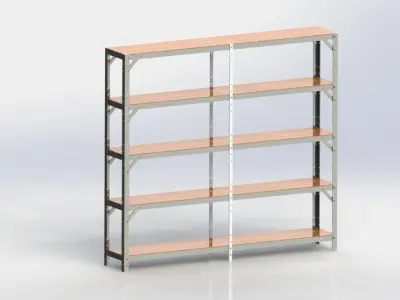 Garage and Workshop Rack 3D model