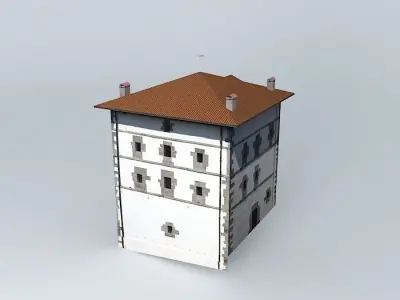 Hernialde Town Hall in Gipuzkoa -Spain- Free 3D model
