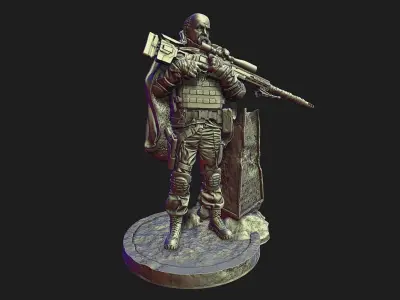 Knight of Ukraine 3D print model