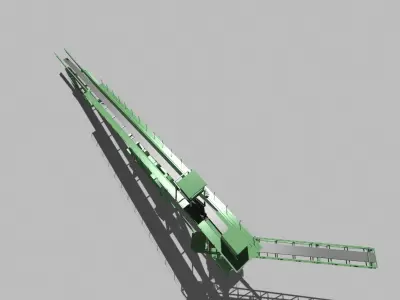 Industrial Stacker 3D model