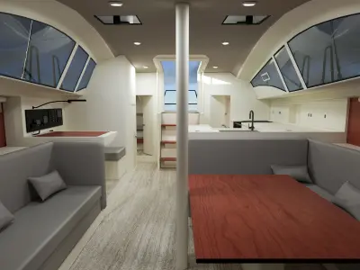 Sailing Yacht RM1380 3D model