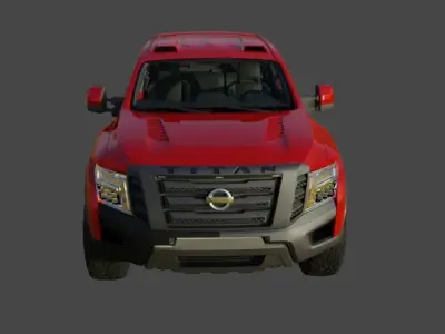 Nissan Pick-Up truck 3D model
