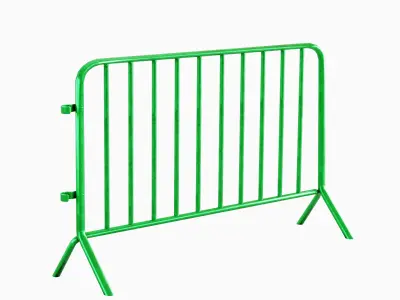 Fence Barrier 05 Low-poly 3D model