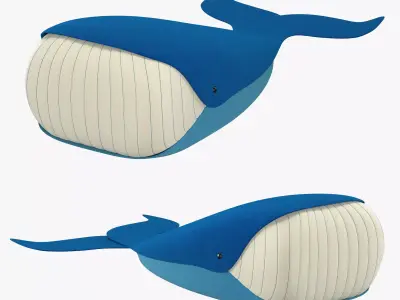 Zoo Collection - Whale 3D model