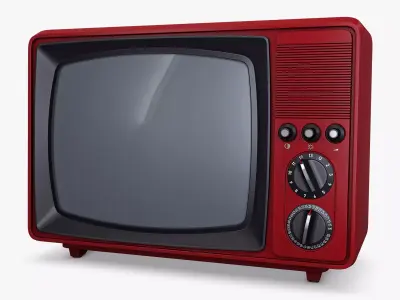 Generic Retro TV M 4 3D model