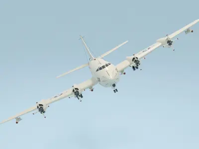 Plane 07 3D model