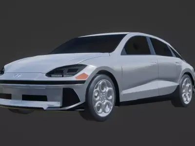 hyundai ioniq 6 3D model