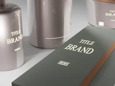 Begin cosmetic set 3D model